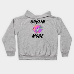 Goblin Mode Neon Kids Hoodie